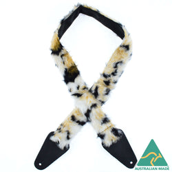Colonial Leather Animal Fur - Brown Kitty Faux Fur