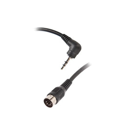5-Pin MIDI (Male) to 3.5mm TRS Cable Black - 10 ft
