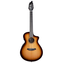 Breedlove Solo Pro Concert Edgeburst Nylon CE Red Cedar-African Mahogany