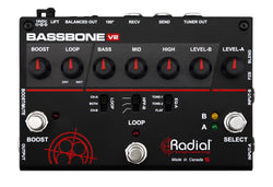 Radial Bassbone V2 top view