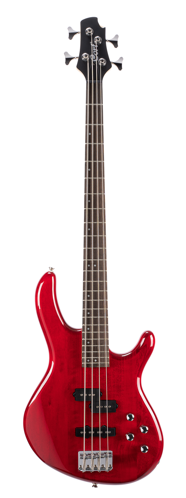 Cort Action Bass Plus TR 4 Bass - Transparent Red