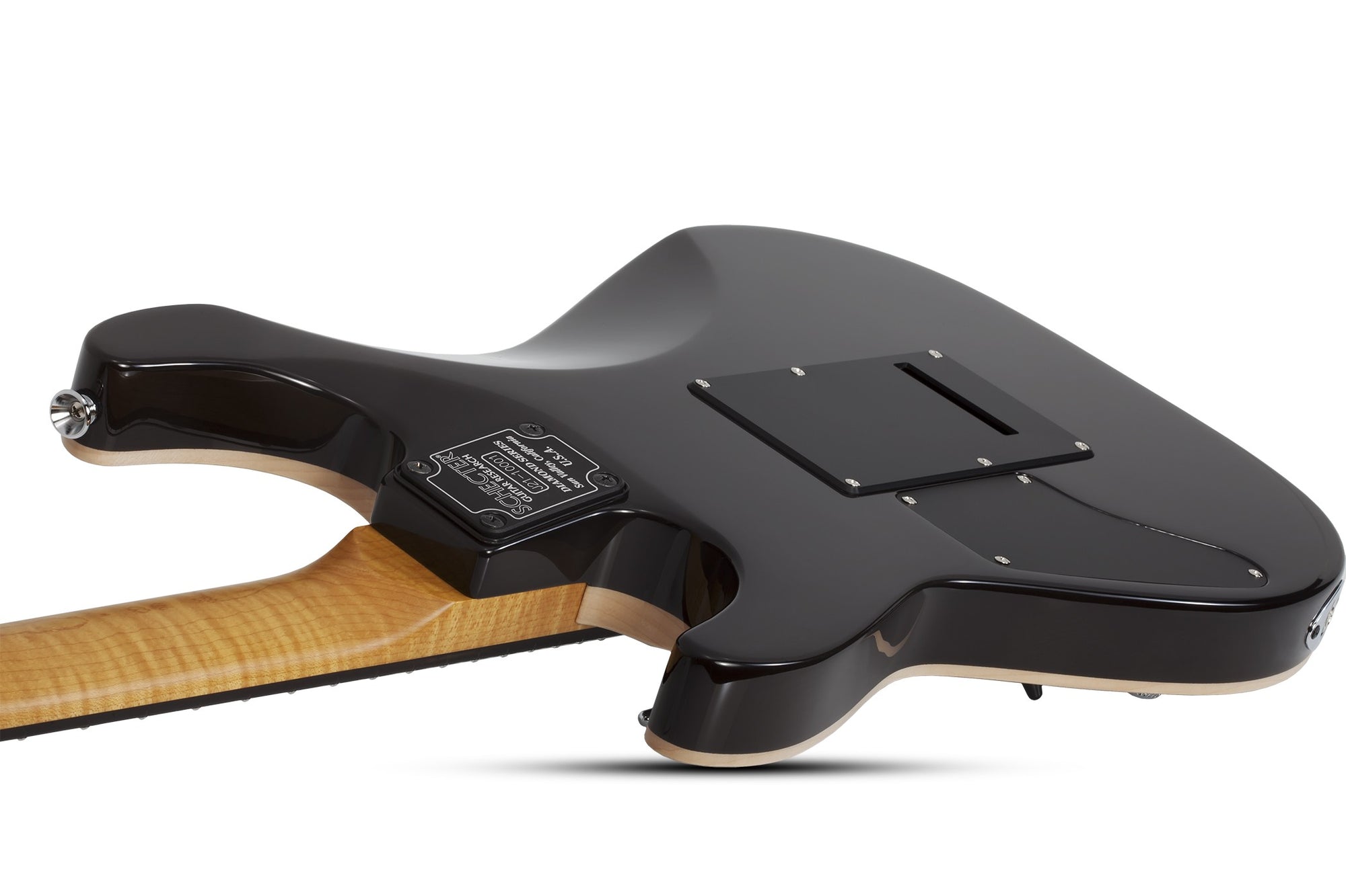 Schecter California Classic - Charcoal Burst (Made in Japan w/ Hard Ca