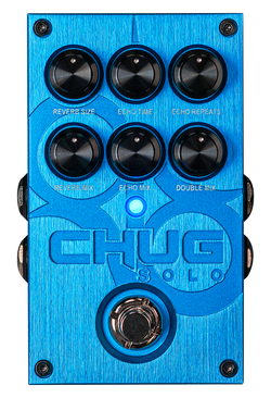 Solar CHUG SOLO 3-in-1 Echo, Reverb & Doubler Pedal