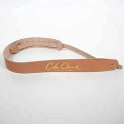 Cole Clark Leather Guitar Strap, Tan