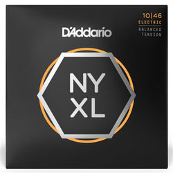 D'Addario NYXL1046BT Nickel Wound Electric Guitar Strings, Balanced Tension, 10-46