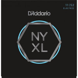 D'Addario NYXL1152 Nickel Wound Electric Guitar Strings, Medium Top / Heavy Bottom, 11-52