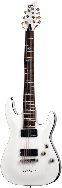 Schecter Demon-7, Vintage White