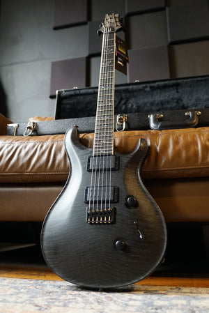 PRS Mark Holcomb USA Core Line Signature, Grey Black With Stained Binding