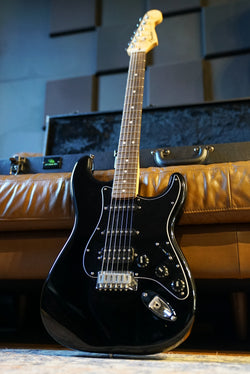 Pre-Owned Fender Standard Strat HSS, Black w/Case