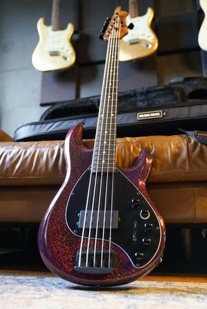 Music Man DarkRay 5 - Dark Rainbow - Roasted Maple/Ebony - Black PG - Black Hardware