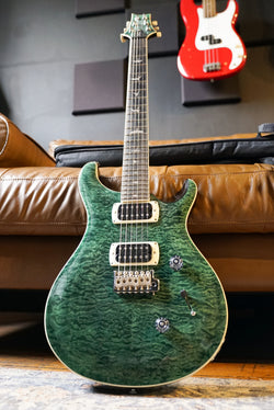 Pre-Owned PRS SE Custom 24 Quilt Teal Black