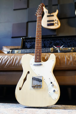 Pre-Owned Fender Custom Shop Limited Edition 50's Thinline Tele Rosewood Neck Relic 