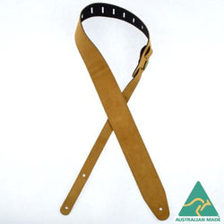 Colonial Leather Double Suede Strap - Tan