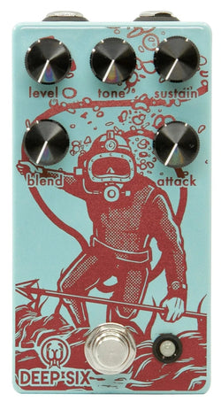 Walrus Audio Deep Six V3 top view