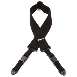 DiMarzio DD2200CB 2inch Cotton Cliplock Strap – Black