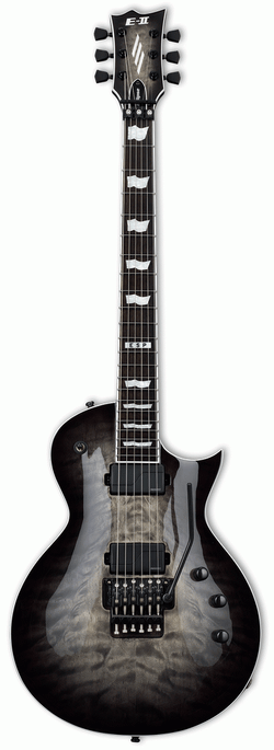 ESP E-II Eclipse FR QM, Charcoal Burst