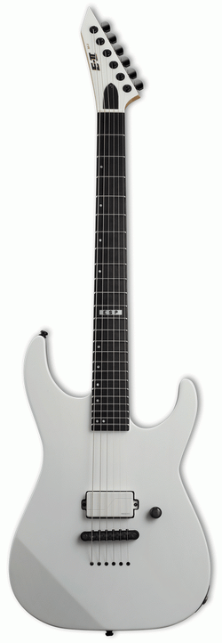 ESP E-II M-I NT Neck-Thru Electric Guitar, Snow White