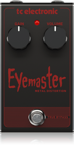 TC Electronic Eyemaster Metal Distortion top view