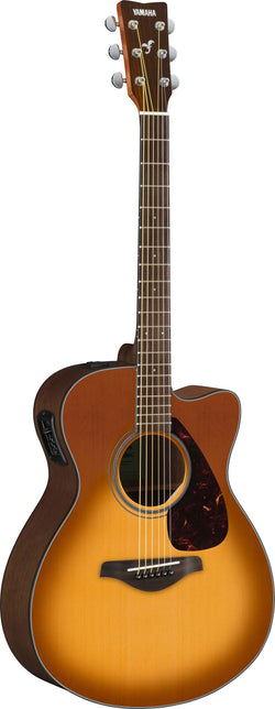 Yamaha FSX800C Cutaway Acoustic Guitar Sandburst