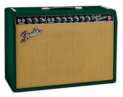 Fender '65 Deluxe Reverb Combo Amplifier - Special Run British Racing Green