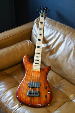 Pre-Owned Spector Rebop 4 MM Zebrawood Bass Guitar