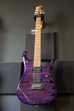 Music Man JP15 John Petrucci Signature Guitar - Purple Nebula Flame Top