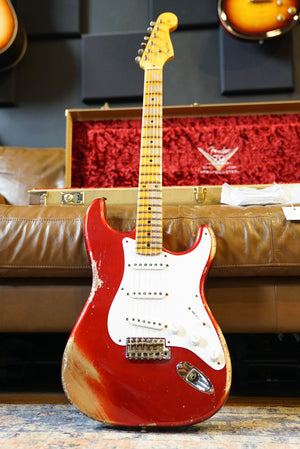 Fender Custom Shop Limited Edition '54 Stratocaster Heavy Relic - Candy Apple Red