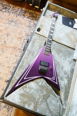 ESP Custom Shop Alexi Laiho Hexed - Purple w/ White Pinstripes