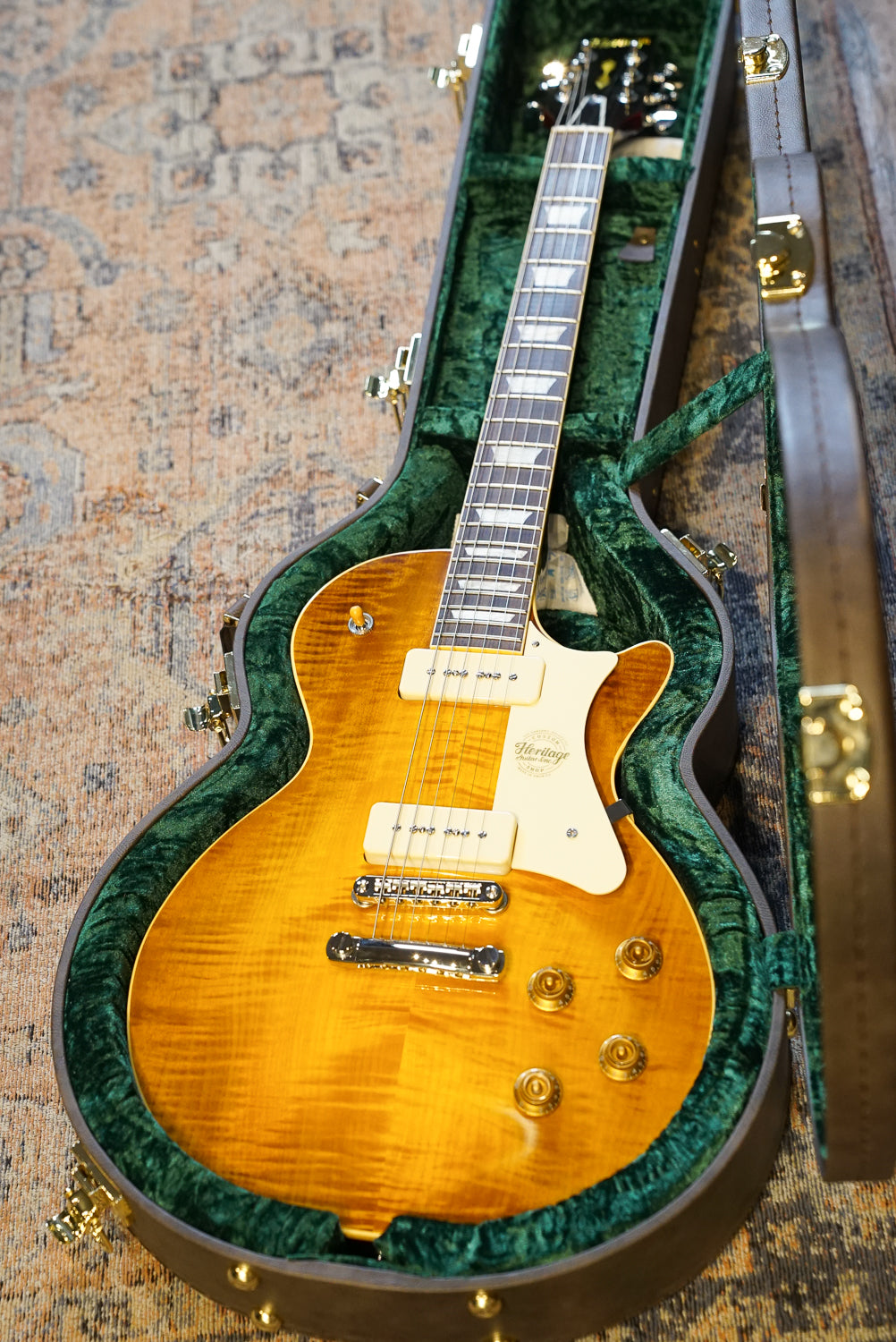 Heritage Custom Shop Core Collection H-150 P90 Electric Guitar with Ca