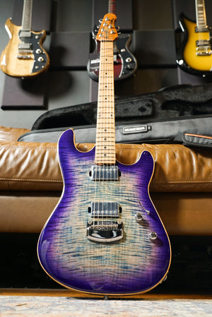 Music Man Sabre Guitar HH Trem - Blurple