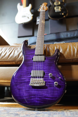 Music Man Luke 4 HH Maple Top - Grape Slushie