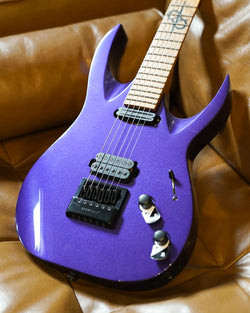 Solar AB1.6MP 6-String Electric Guitar - Metallic Purple Gloss
