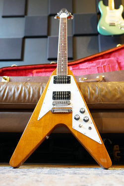 Pre-Owned Gibson Flying V 70's Antique Natural 