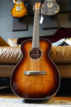 Martin Custom Shop 0-14F, Flamed Mahogany, Tweedy Burst