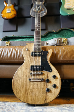 Heritage Custom Shop Factory Special H-137 Black Limba Electric Guitar, Natural