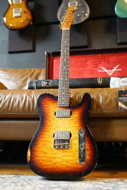Fender Custom Shop Masterbuilt Quilt Maple HH Telecaster, Journeyman Relic - Austin Macnutt
