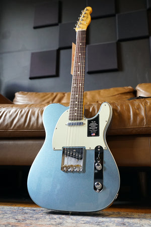 Fender Limited Edition American Pro Classic Telecaster, Metallic Ice Blue