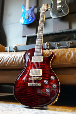 Pre-Owned PRS McCarty 594 Singlecut Fire Red Burst 