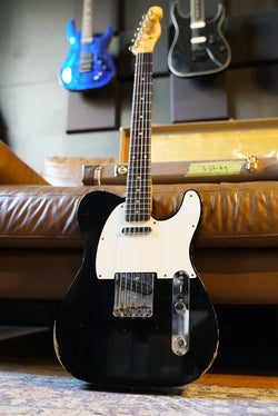 Pre-Owned Fender Custom Shop 1960 Telecaster Relic Aged Black 