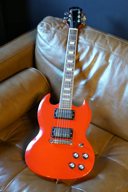 Pre-Owned Epiphone SG Power Players Lava Red