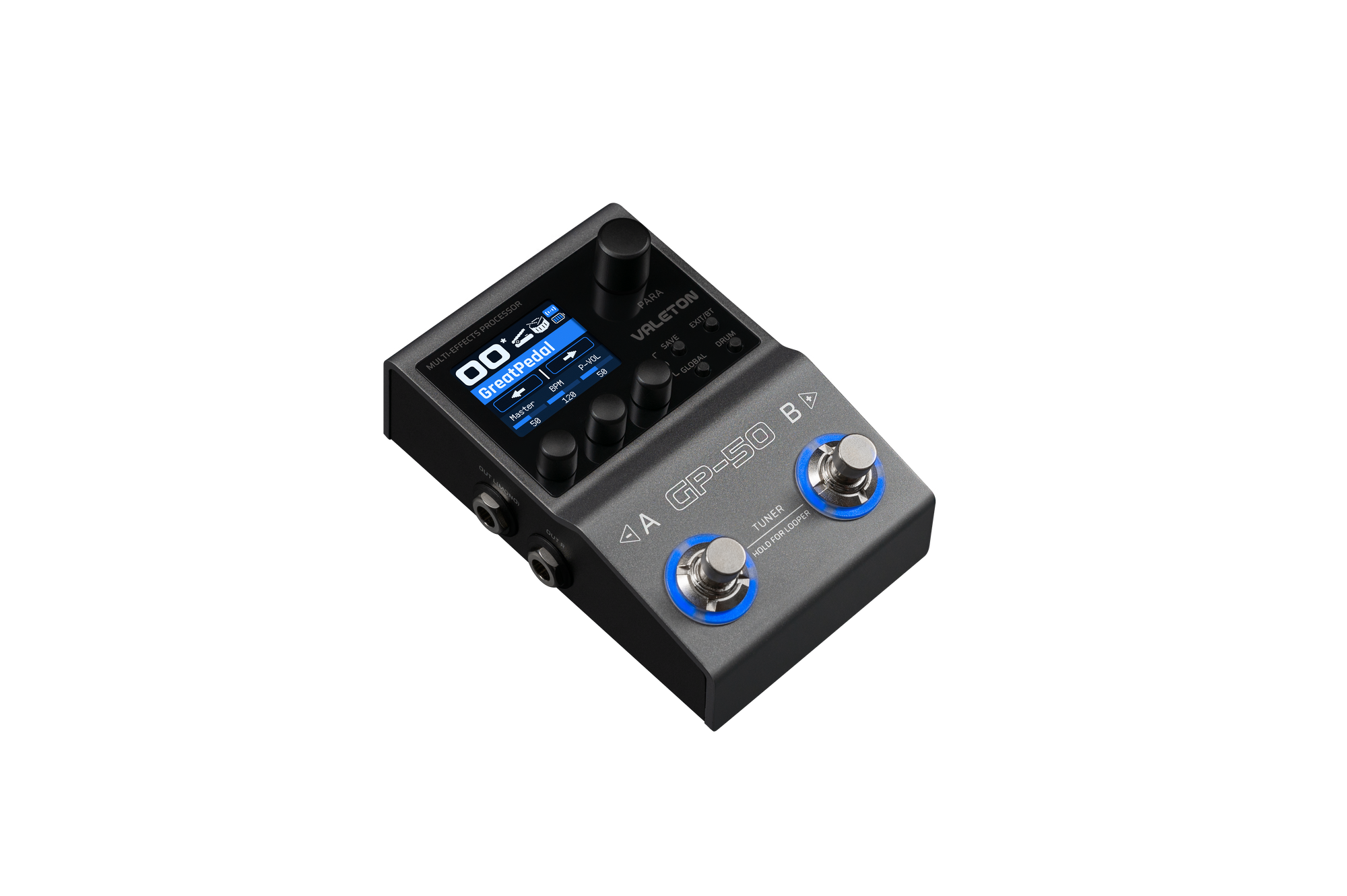 Valeton GP-50 - Compact Multi-Effect Pedal