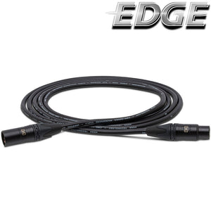 Hosa Edge CMK015AU Edge Microphone Cable Neutrik XLR3F TO XLR3M, 15ft / 4.5m
