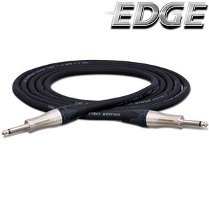 HOSA EDGE SKJ203 EDGE SPEAKER CABLE, NEUTRIK 1/4 IN TS TO SAME, 3 FT / 0.9M