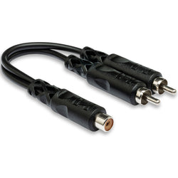 HOSA YRA105 Y CABLE, RCAF TO DUAL RCA