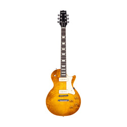 Heritage Standard II Collection H-150 P-90 Electric Guitar with Case, Dirty Lemon Burst