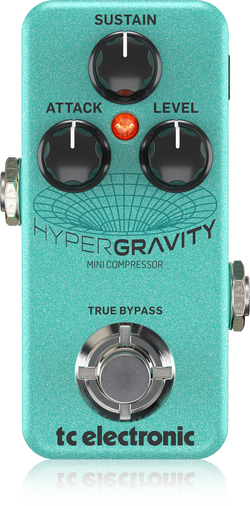 TC Electronic Hypergravity Mini Compressor Pedal top view