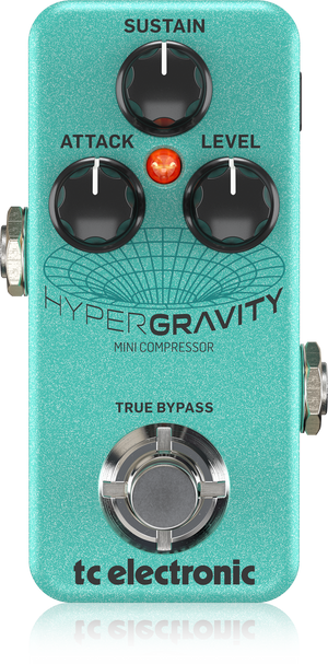 TC Electronic Hypergravity Mini Compressor Pedal top view