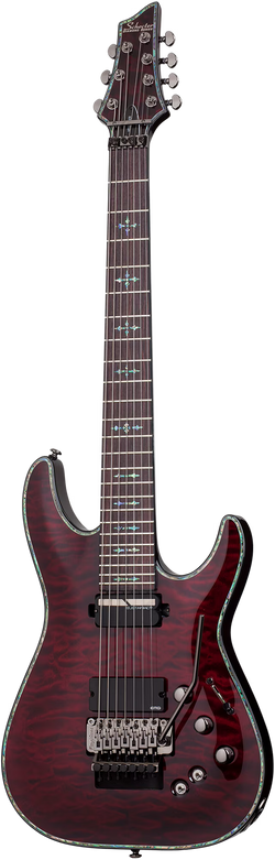 Schecter Hellraiser C-7 FR S, Black Cherry