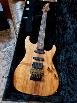 Suhr Reb Beach Signature Standard Guitar w/Case - Satin Koa PF