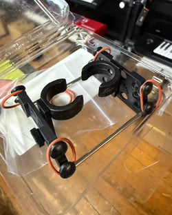 Rycote XY/MS Stereo Suspension Mount for Remote and Compact Microphone Capsules